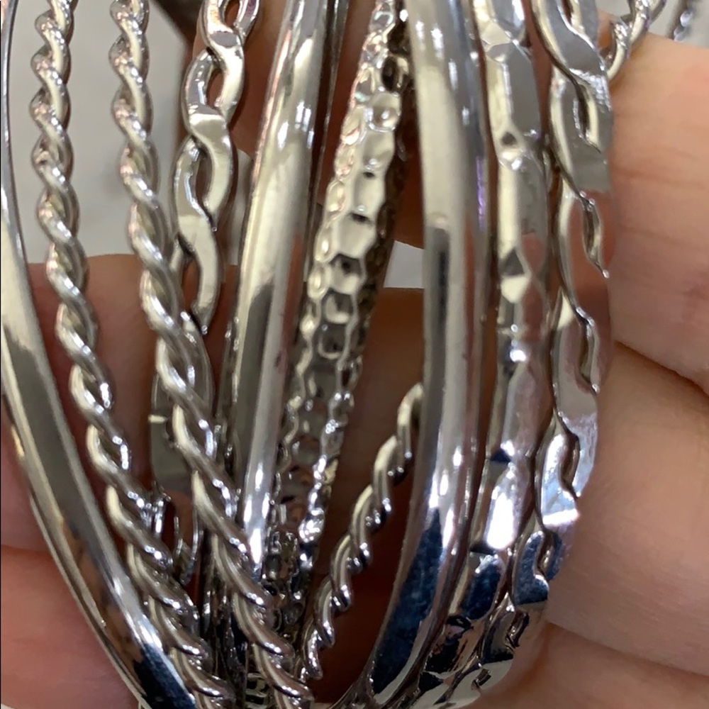 Silver Bangles - Picture 4 of 4